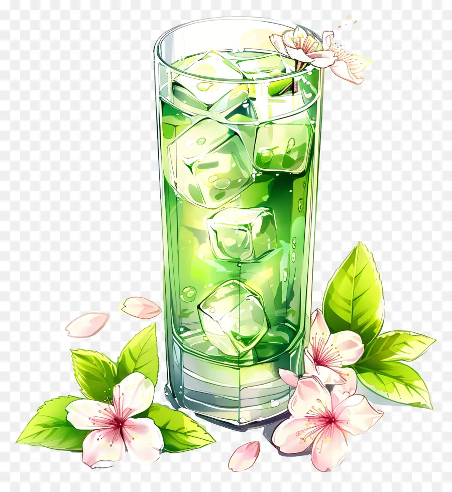 Shikanji Bebe，Bebida Verde PNG