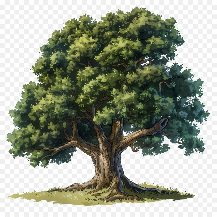Oak Tree，árvore Grande PNG