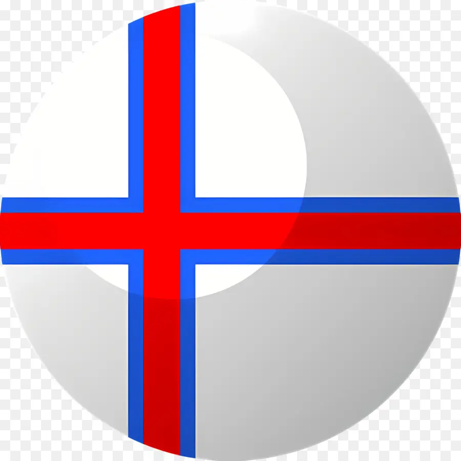 Bandeira Das Ilhas Faroe，Esfera PNG