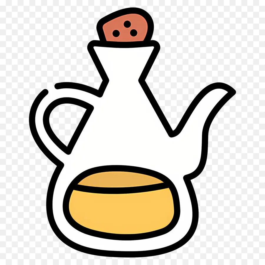 óleo De Cozinha，Bule De Chá PNG