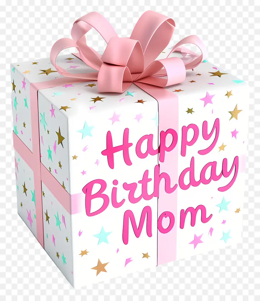 Feliz Aniversário Mãe，Presente De Aniversário PNG