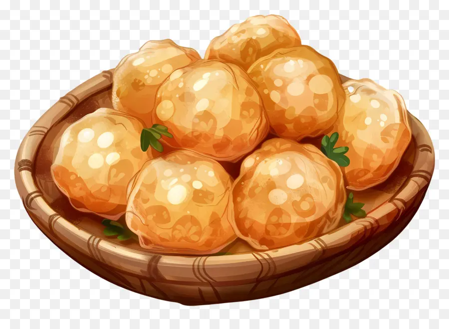 Panipuri，Comida PNG