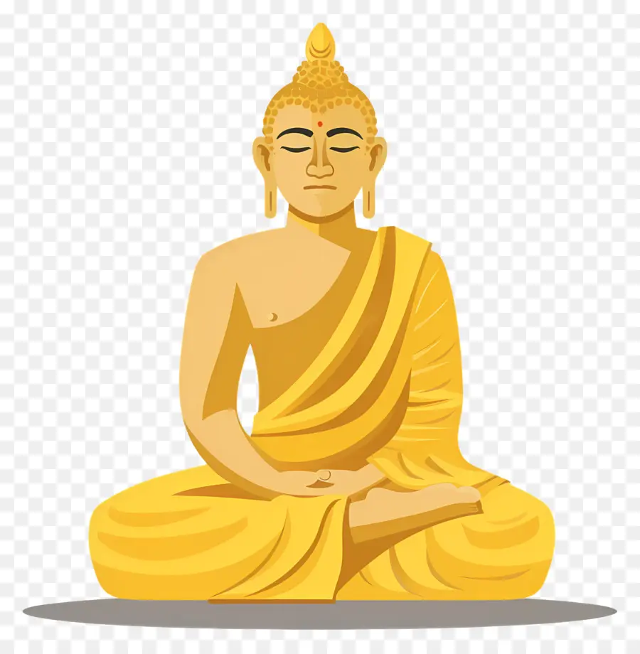 Mahavira Jayanti，Estátua De Buda PNG