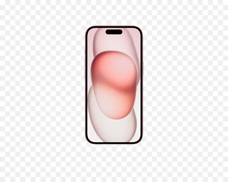 Iphone 15，Rose Pink Iphone PNG