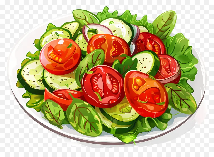 Salada Vegetariana，Salada PNG