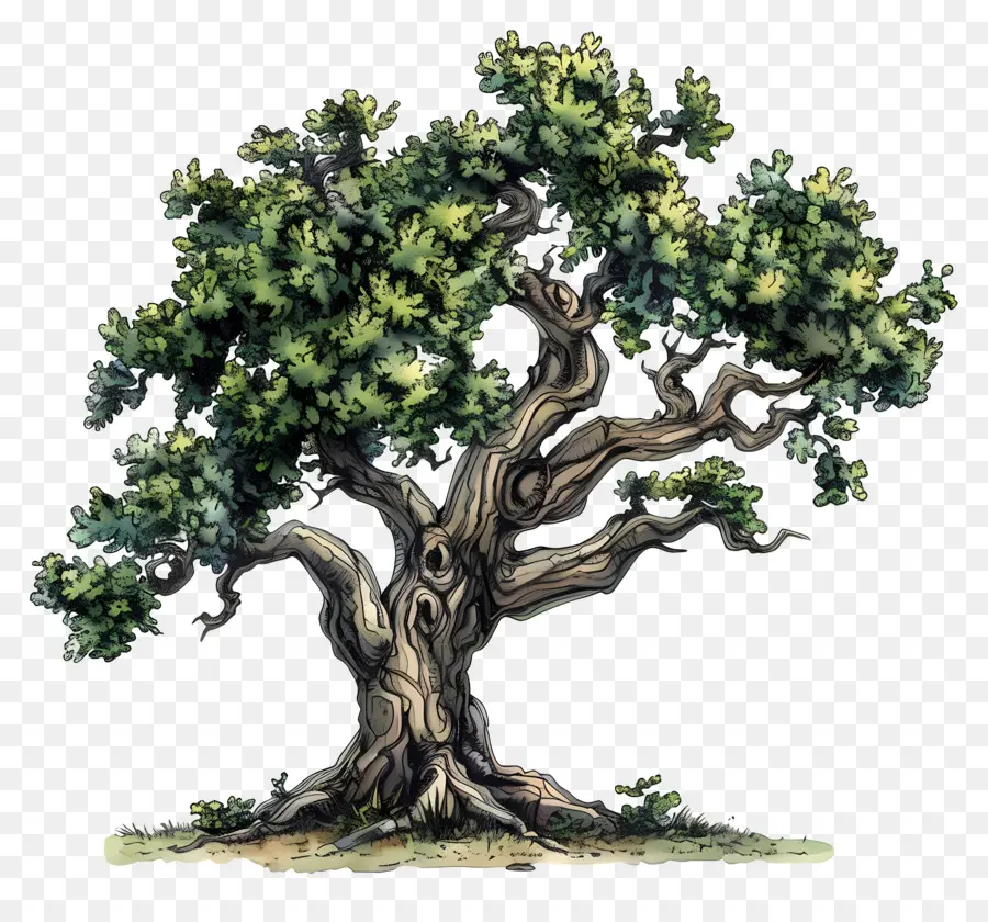 Oak Tree，Oliveira Antiga PNG