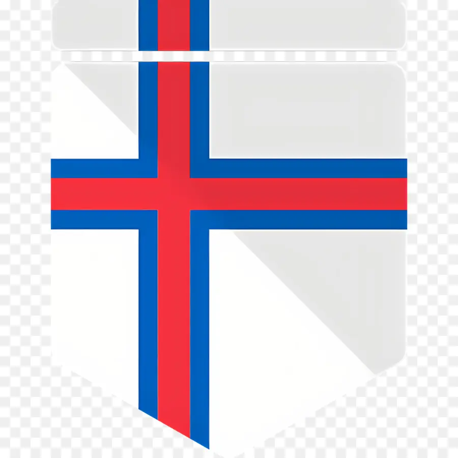 Bandeira Das Ilhas Faroe，A Islândia Bandeira PNG