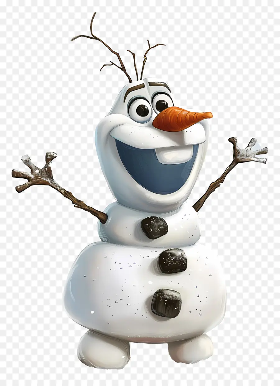 Olaf，Boneco De Neve PNG