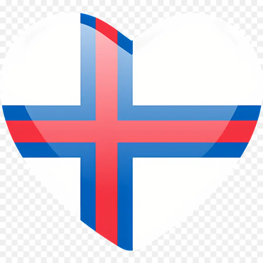 Bandeira Das Ilhas Faroe，Coração Da Bandeira Da Islândia PNG