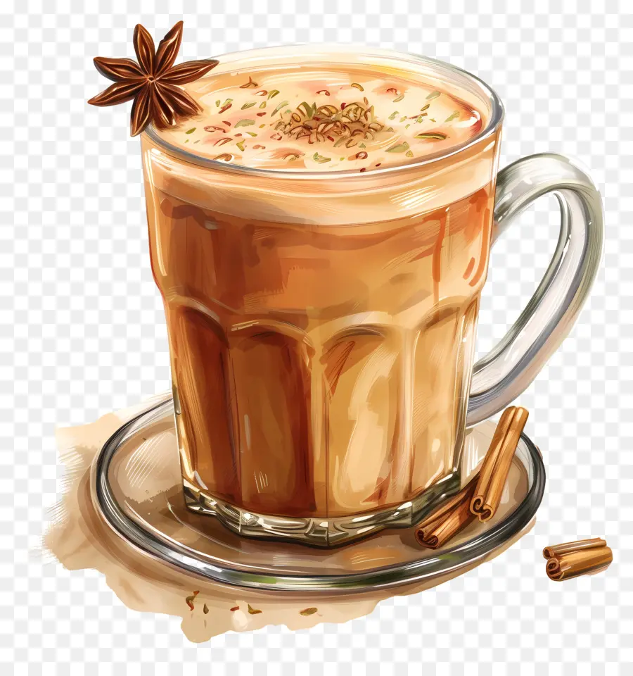 Masala Chai，Cacau Quente PNG