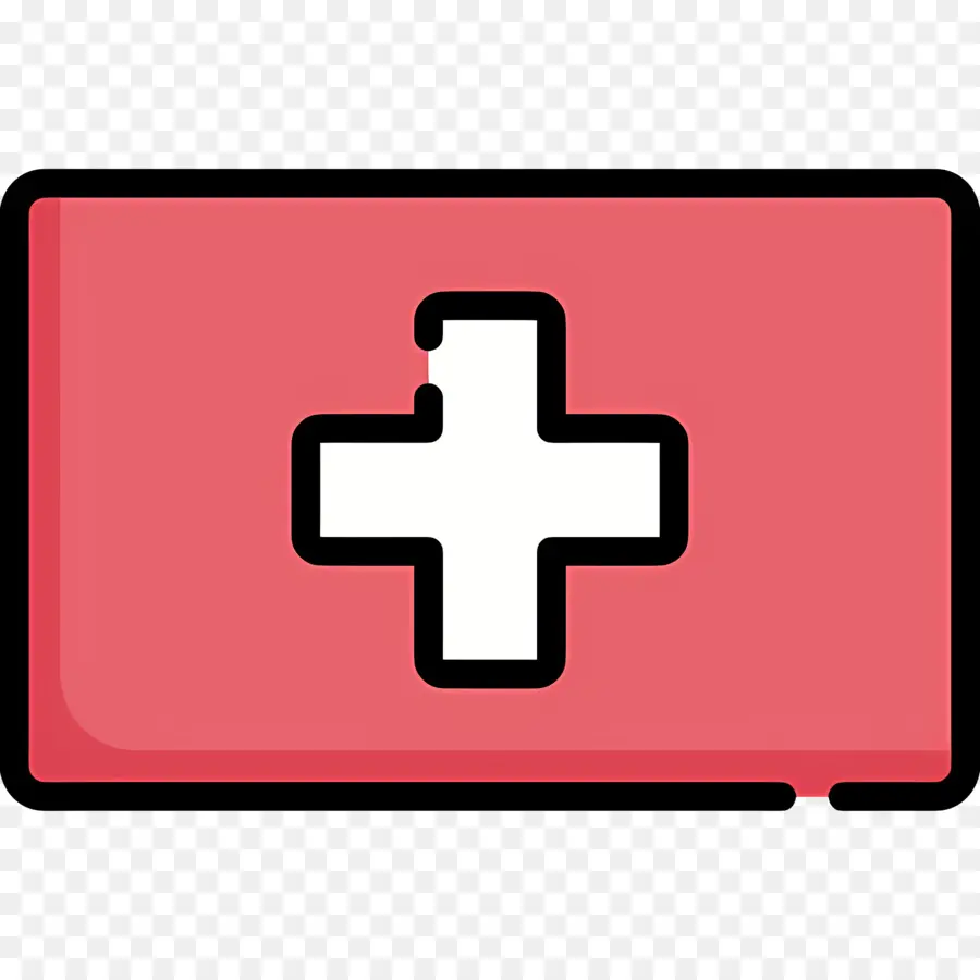 Bandeira Suíça，Kit De Emergência Médica PNG