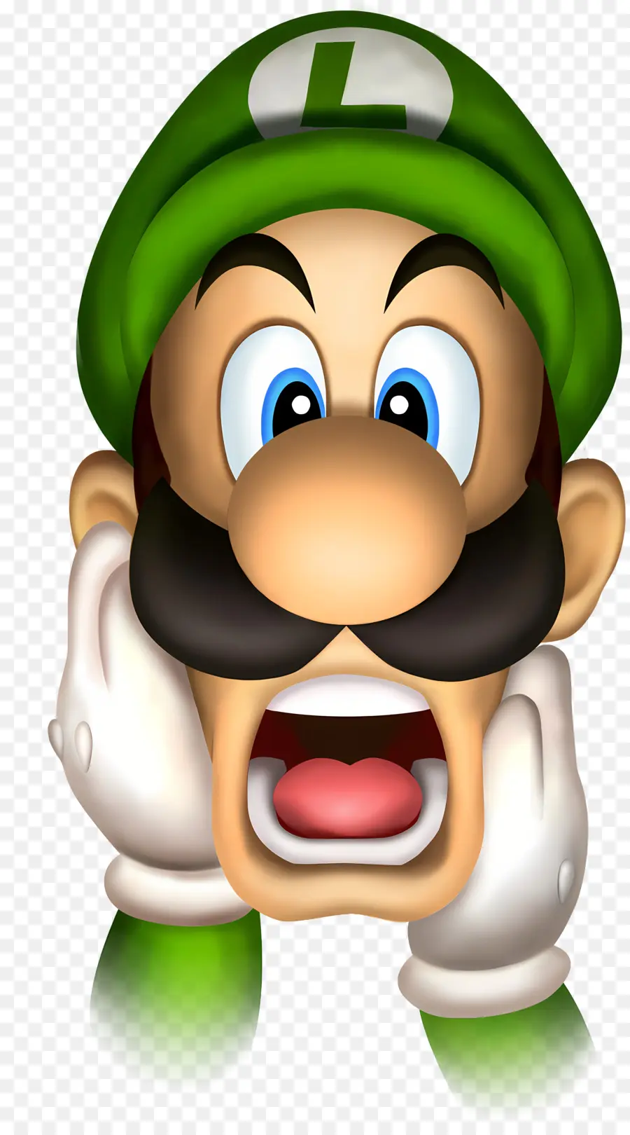 Luigi Mario，Luigi Chapéu PNG