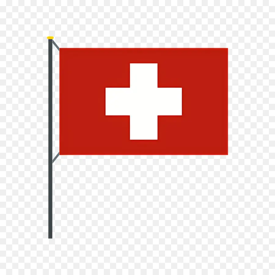 Bandeira Suíça，Switzerland Flag PNG