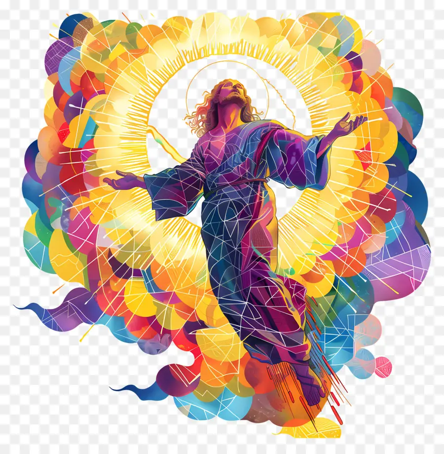 Dia Da Ascensão，Jesus PNG