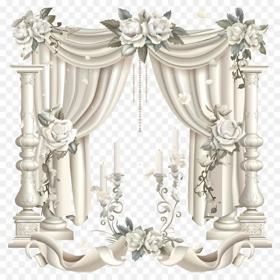 Decoração De Casamento，Casamento Arco PNG