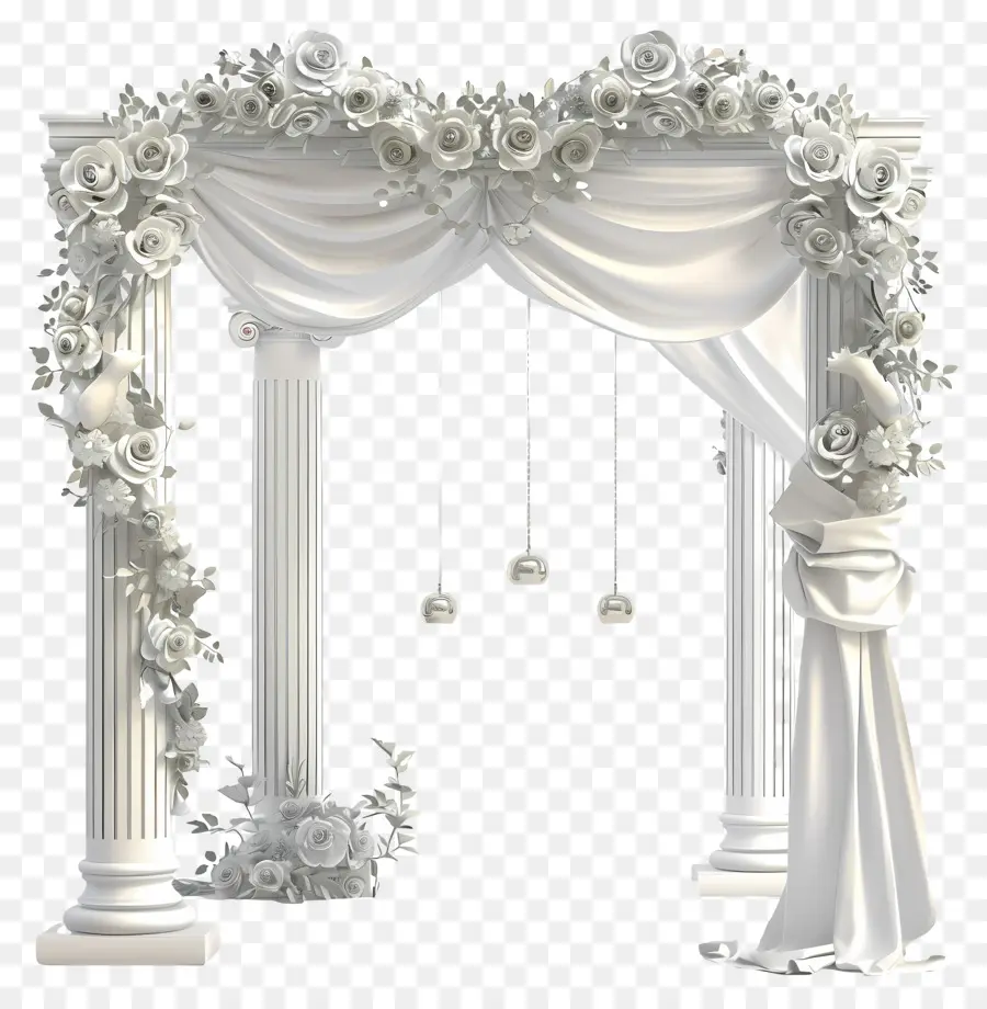 Decoração De Casamento，Arco De Casamento PNG