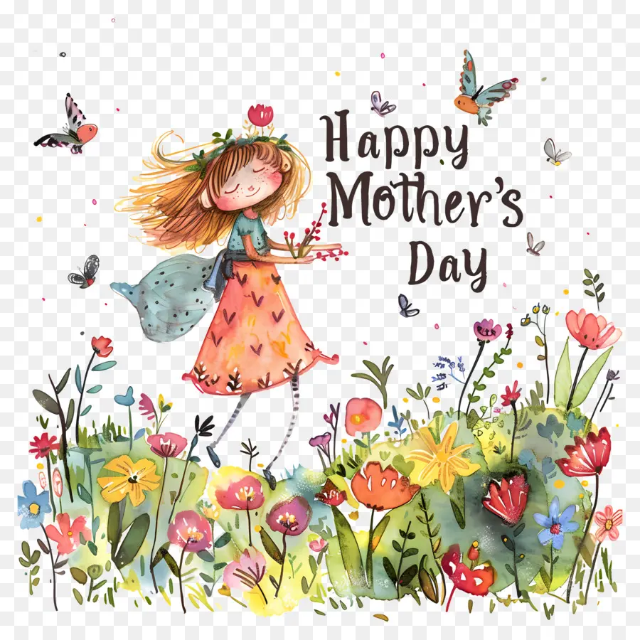 Feliz Dia Das Mães，Pintura PNG