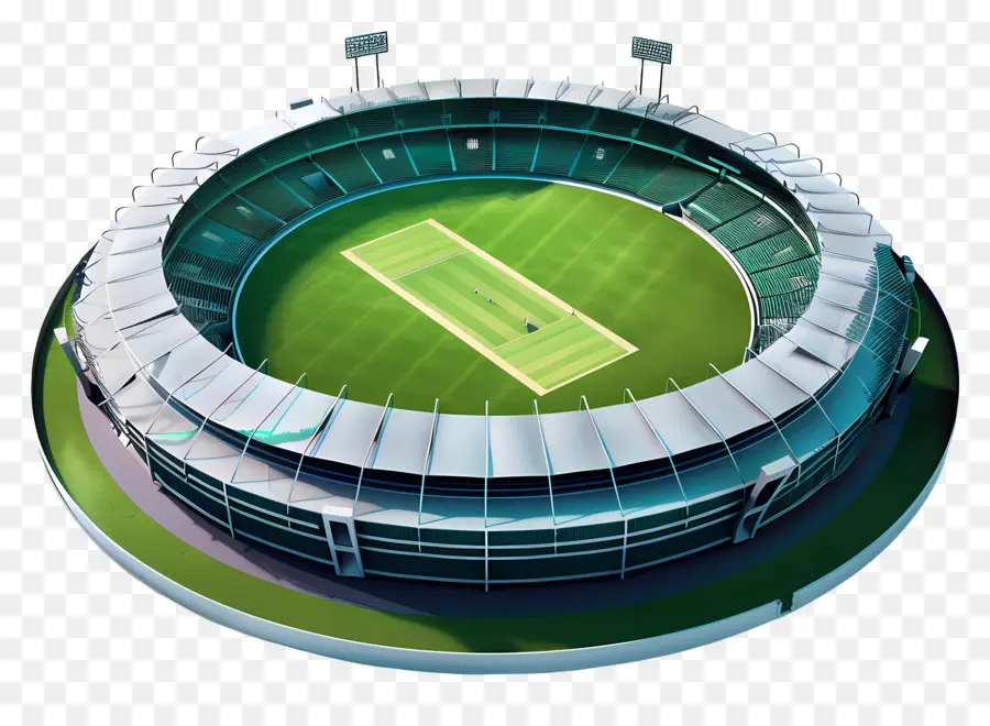 Estádio De Cricket，Edifício Circular PNG