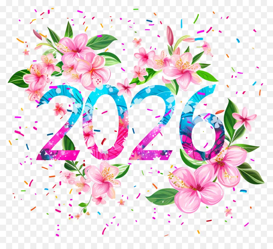 Ano Novo 2026，Comemorações PNG