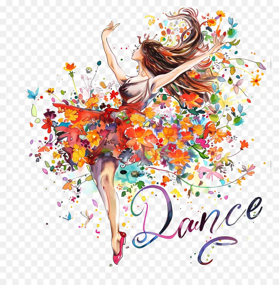 Dia Mundial Da Dança，Pintura Digital PNG