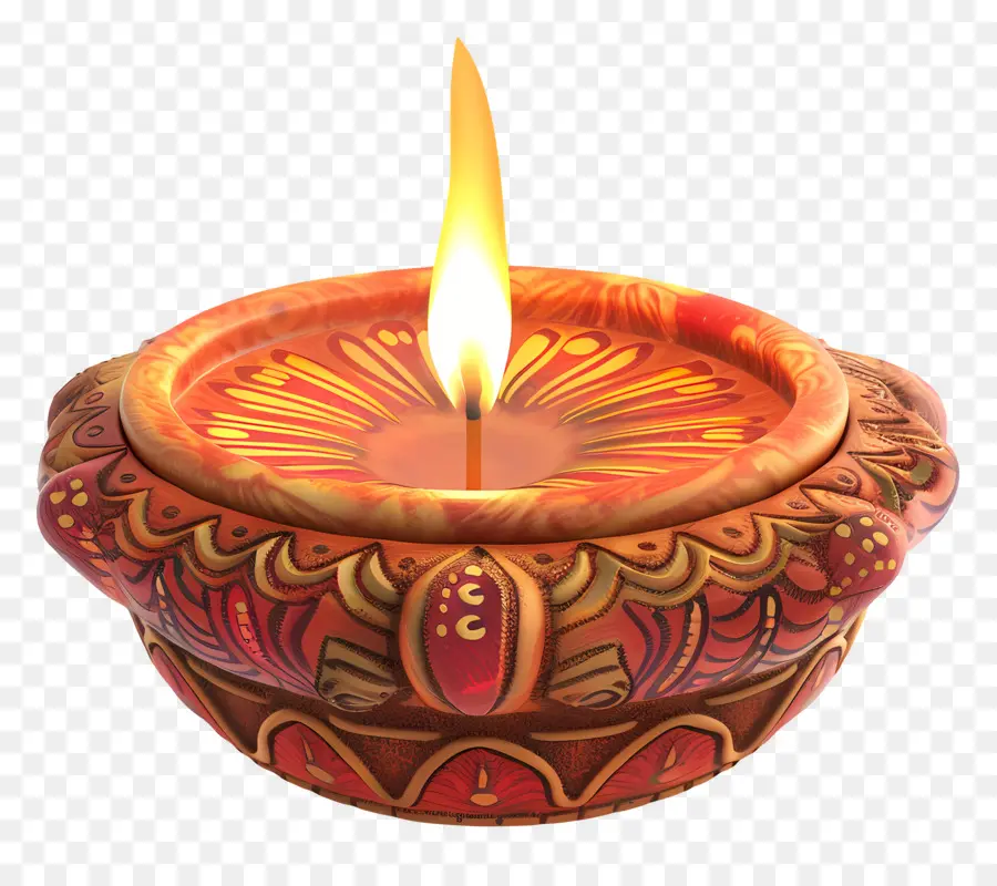 Diwali Diya，Vela PNG