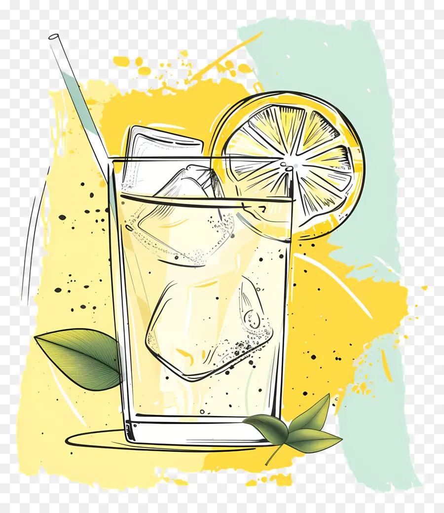 Bebida De Limonada，Cocktail PNG