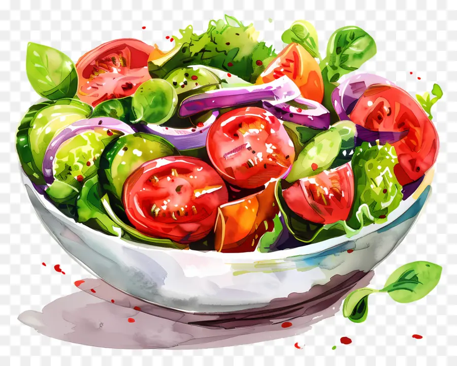 Salada De Legumes，Tigela De Salada PNG