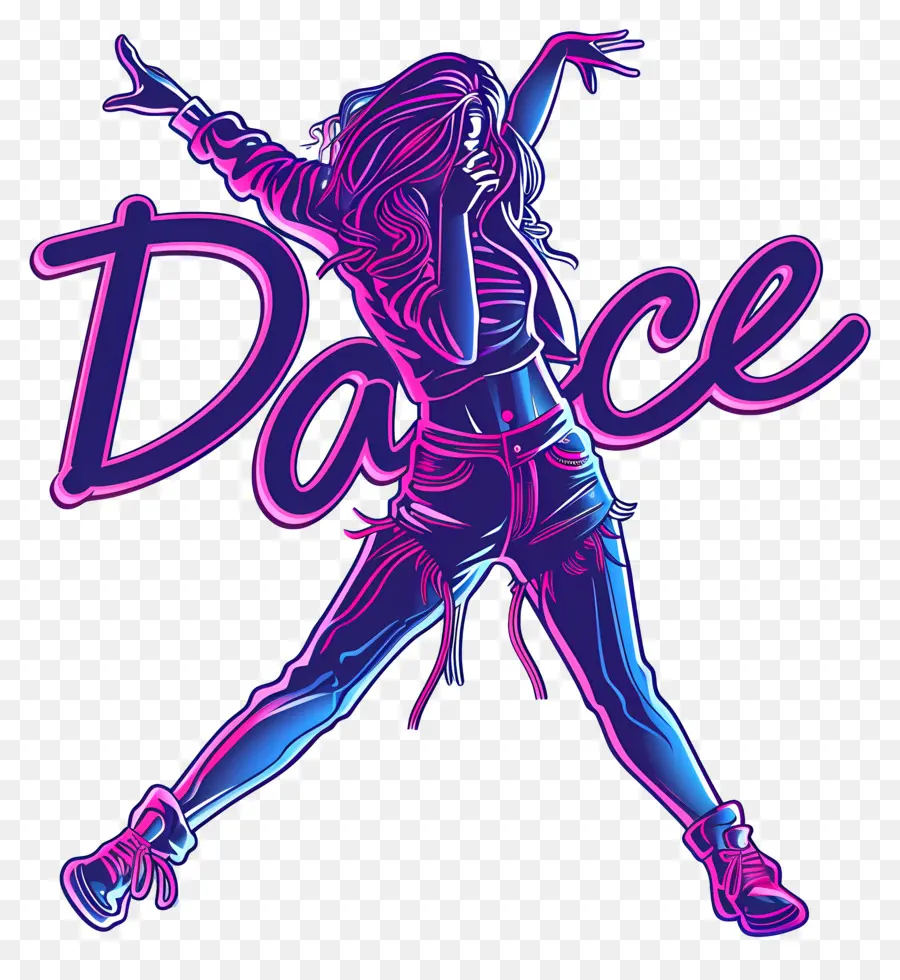 Dia Mundial Da Dança，Roupa De Neon PNG