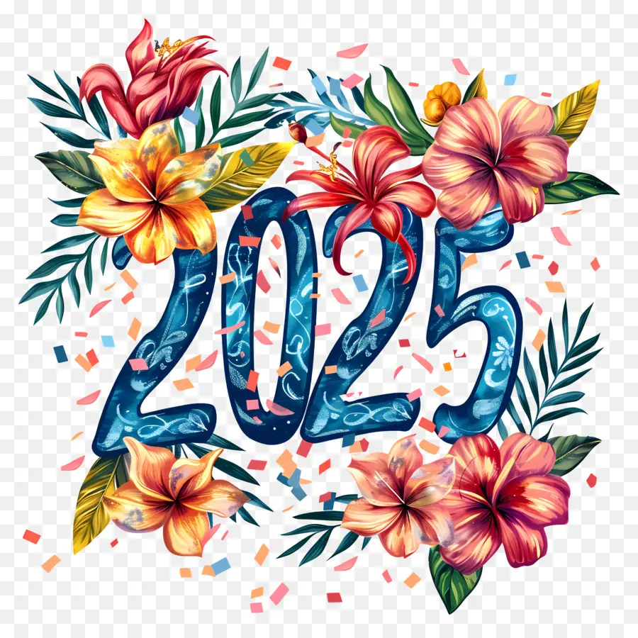 Ano Novo 2025，2025 Calendário PNG