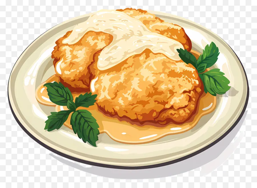 Torta De Frango，Frango Frito PNG