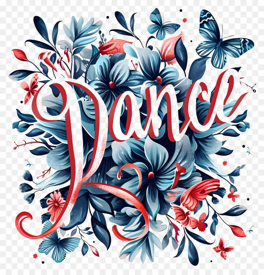 Dia Mundial Da Dança，Flower Frame PNG