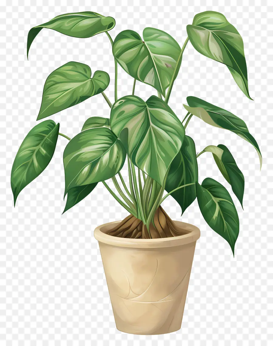 Plantas De Interior，Planta De Philodendron PNG