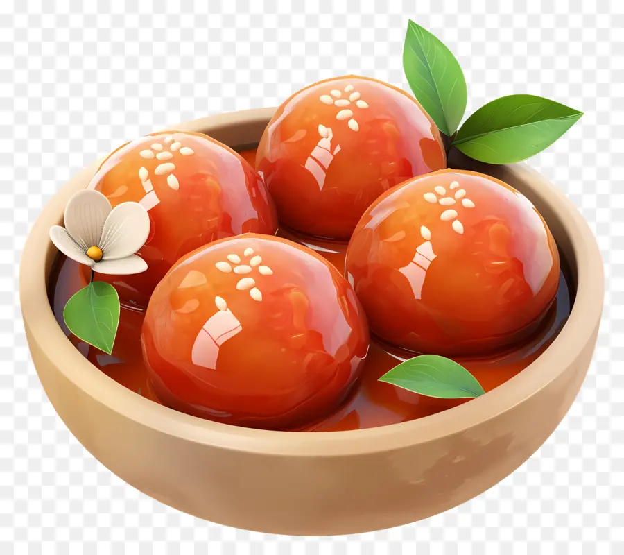 Gulab Jamun，Molho De Pimenta Vermelha PNG