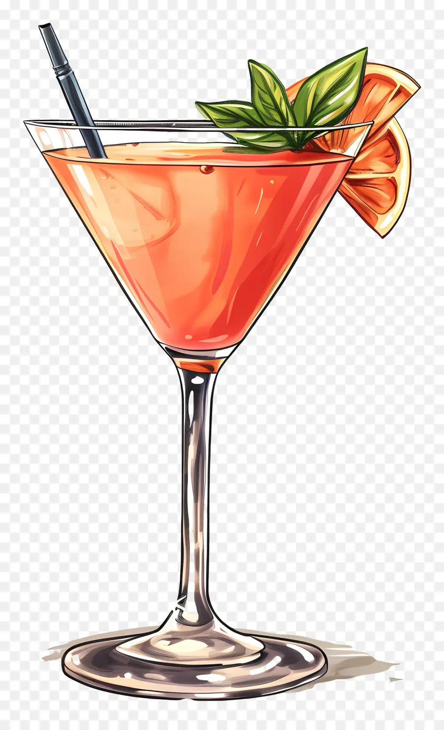 Bebida Pumptini，Cor De Rosa Cocktail PNG