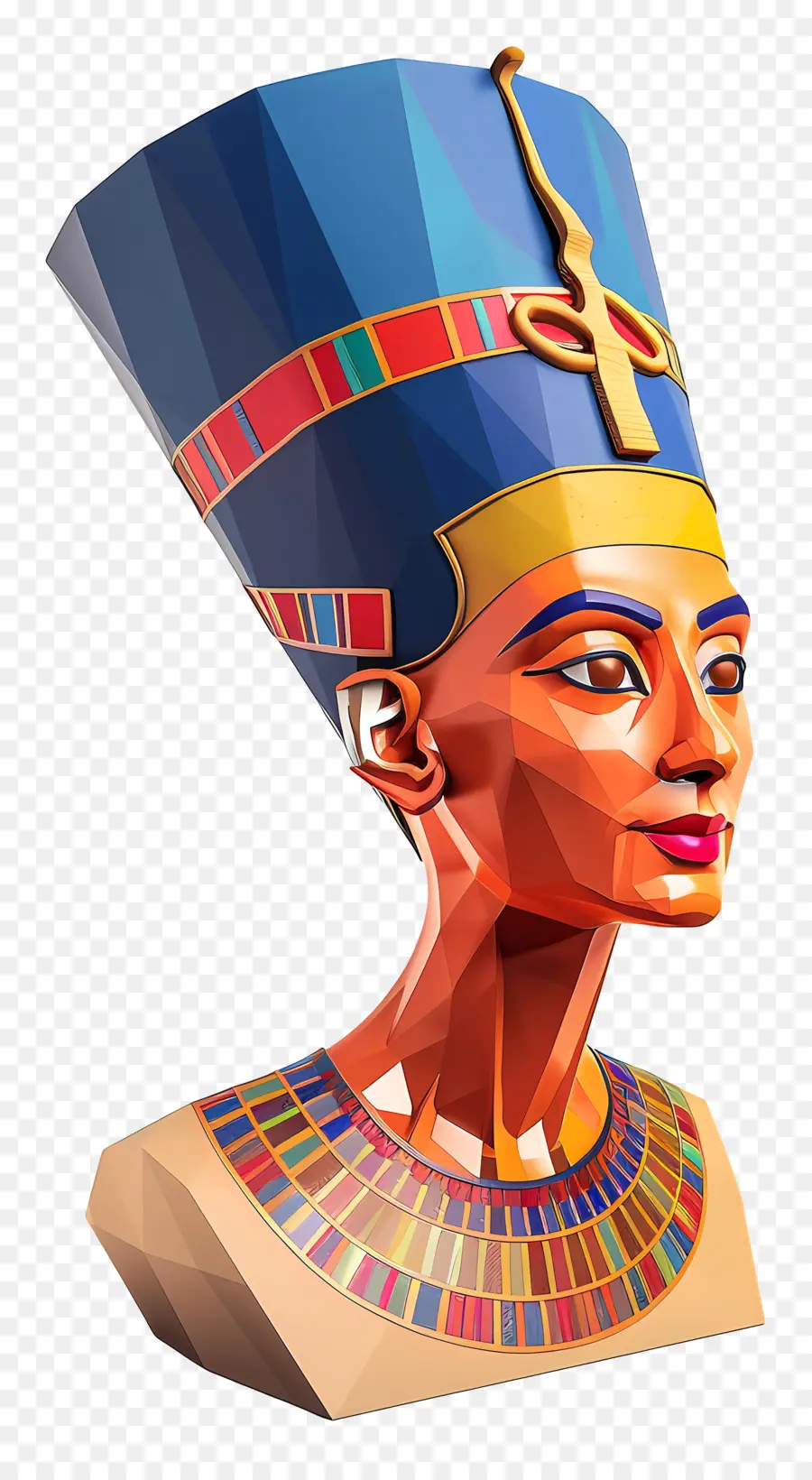 Busto De Nefertiti，Cleópatra PNG