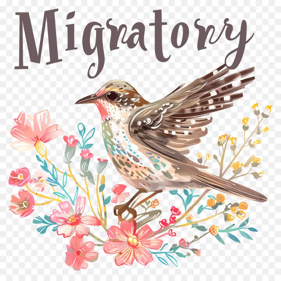 World Migratory Bird Day，Migração De Aves PNG