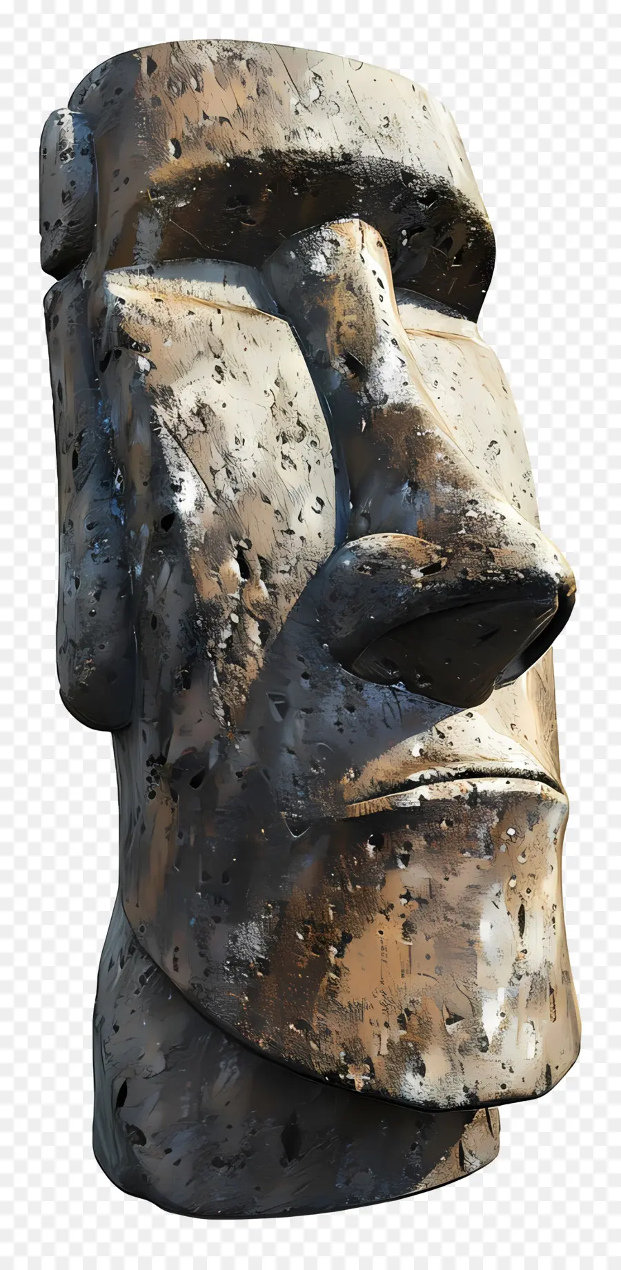 Moai，Rosto De Pedra PNG