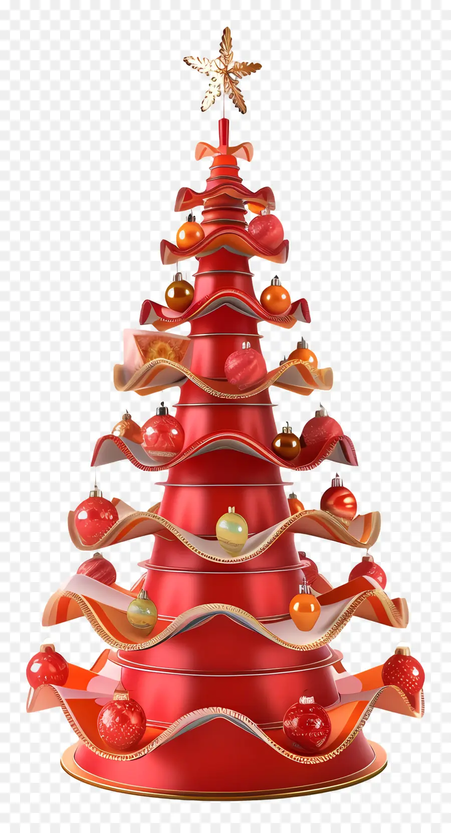 árvore De Natal，Árvore De Natal Em Espiral PNG