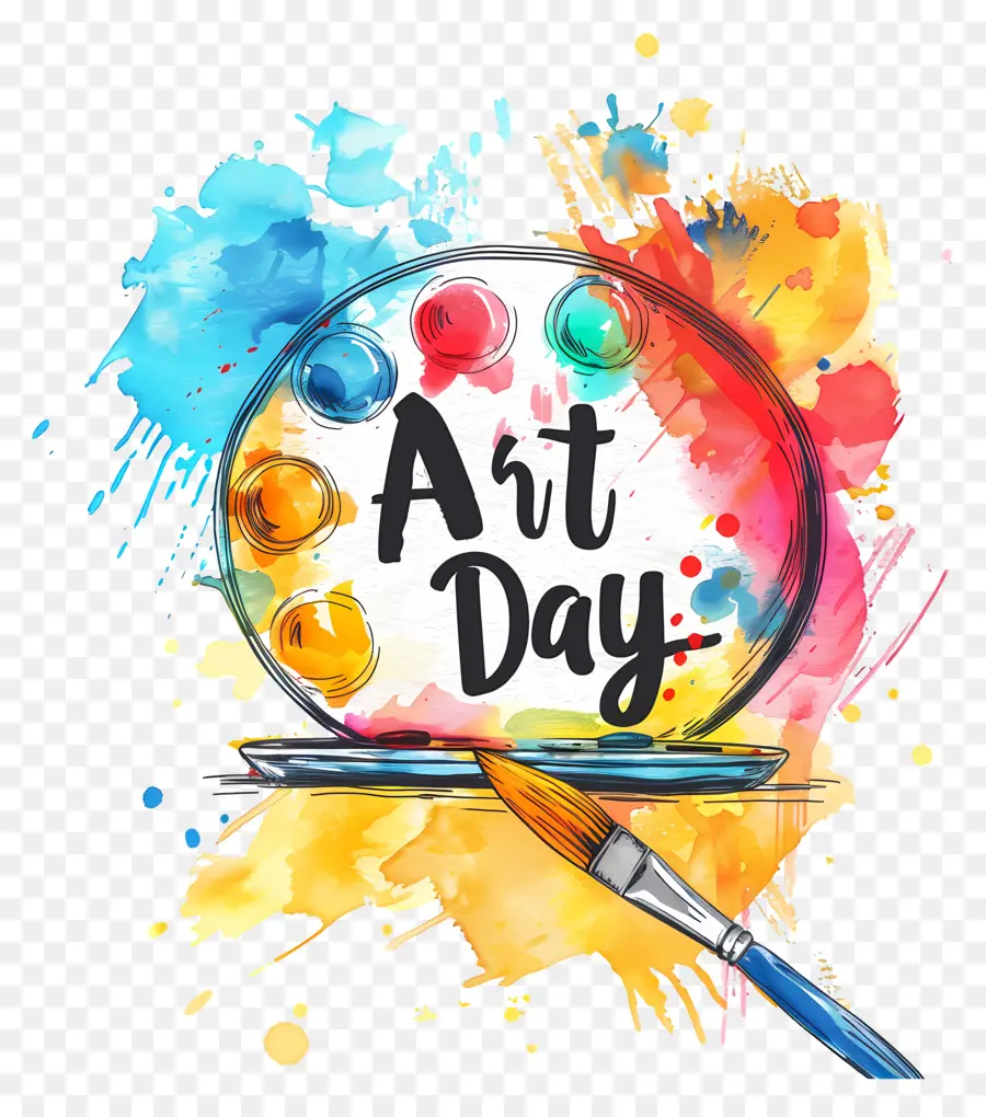 Arte Mundial Dia，Dia Da Arte PNG