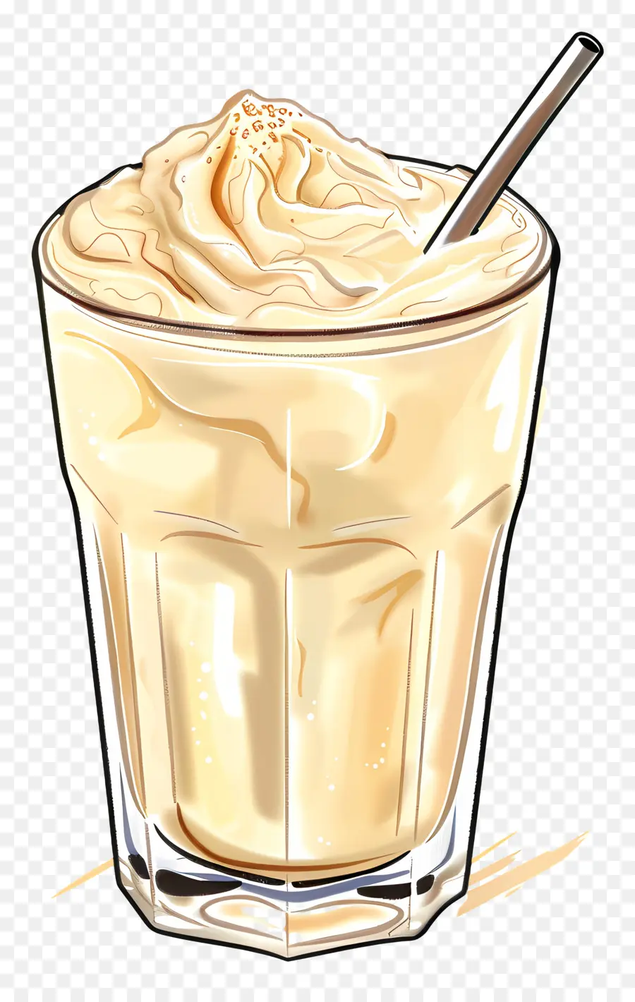 Lassi Beverage，Milkshake De Caramelo PNG