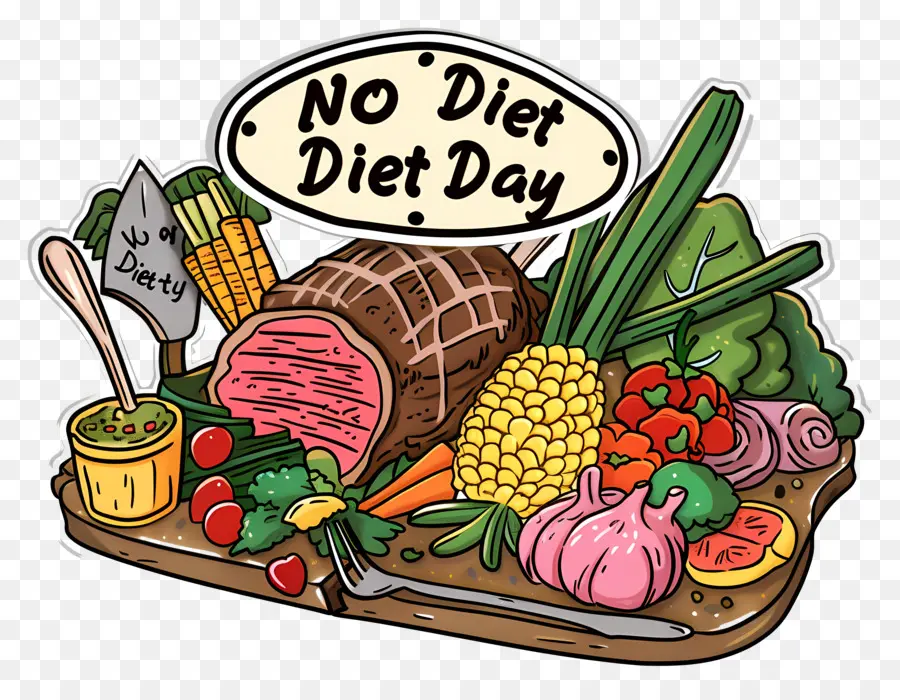 Internacional Nenhuma Dieta Dia，Dieta Saudável PNG