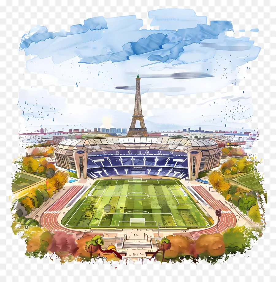 O Stade De France，Paris PNG