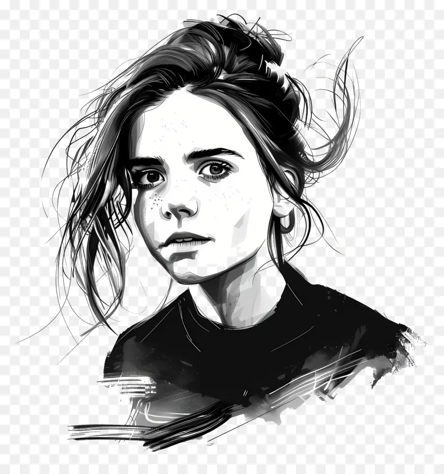 Emma Watson，Retrato PNG