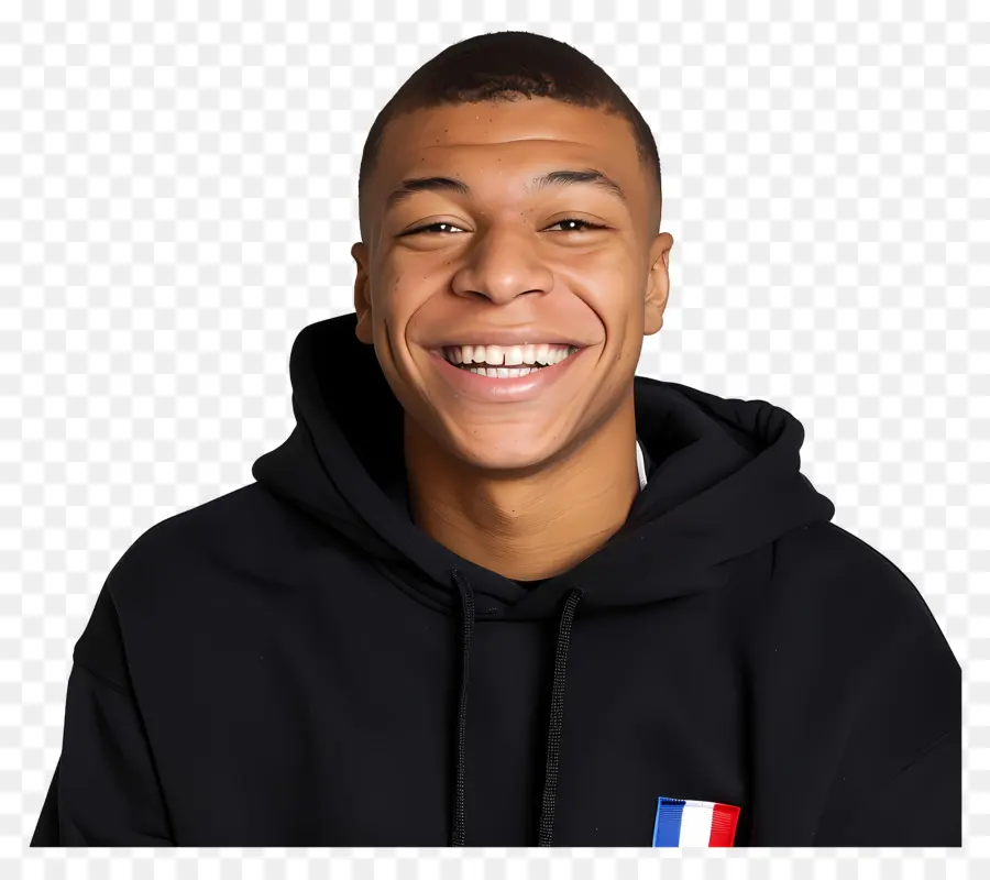 Kylian Mbappé，Bandeira Francesa PNG