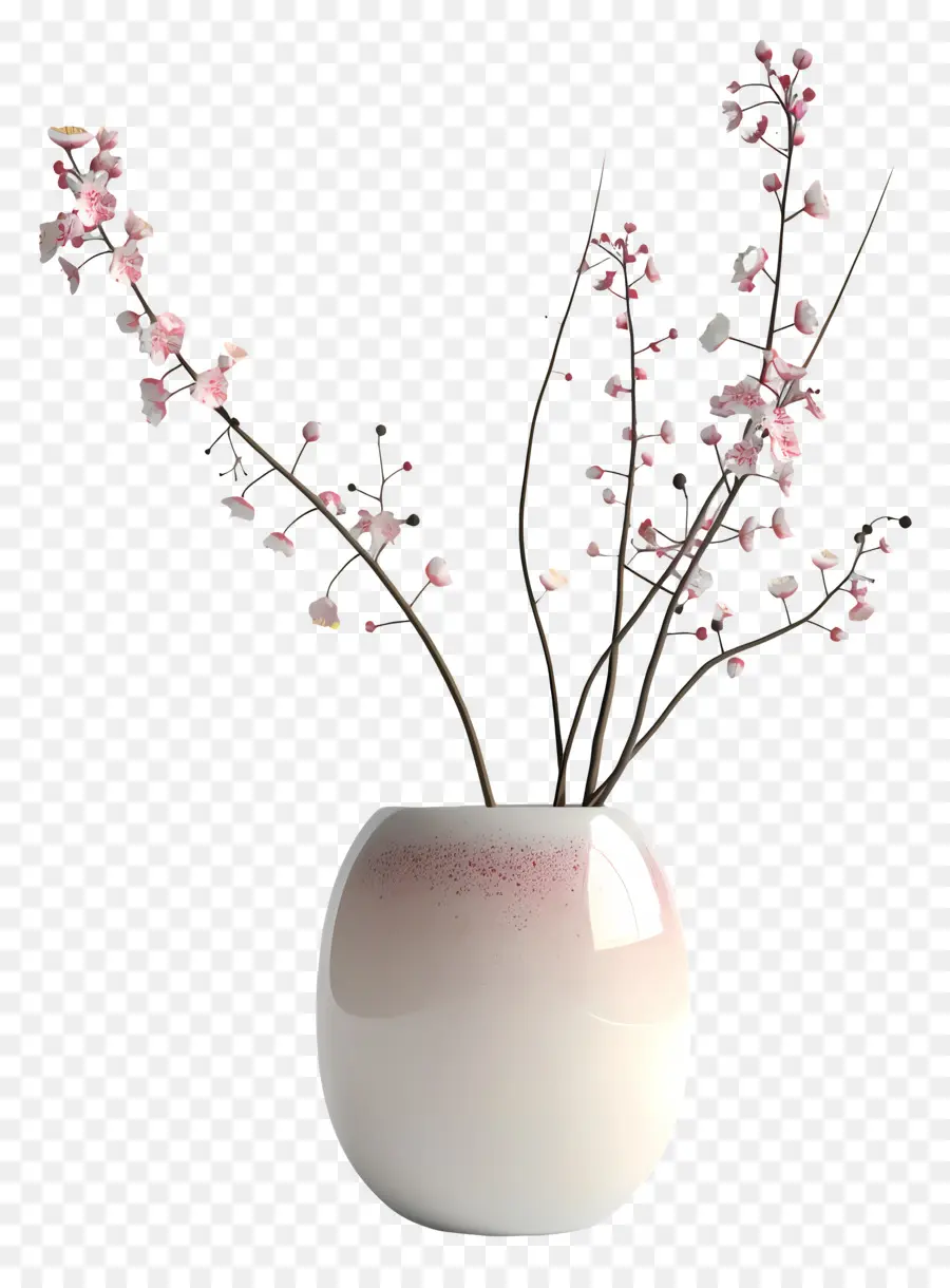 Vaso De Cerâmica Do Cilindro，Vaso Branco PNG