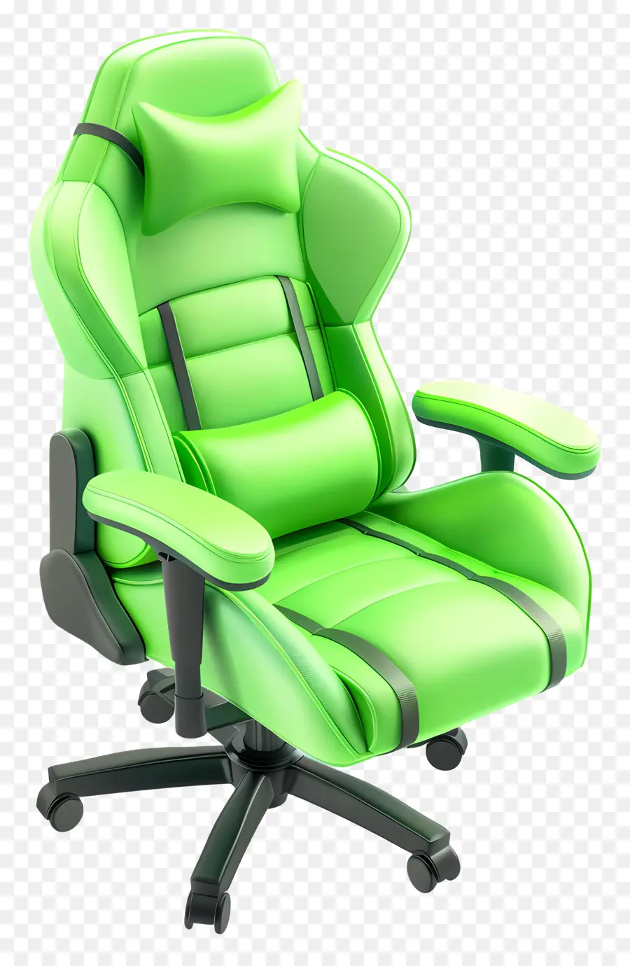 Jogos Cadeira，Cadeira De Escritório Verde PNG