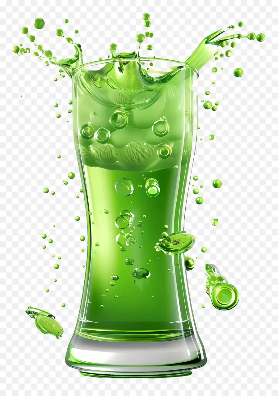 Verde Cerveja，Líquido Verde PNG