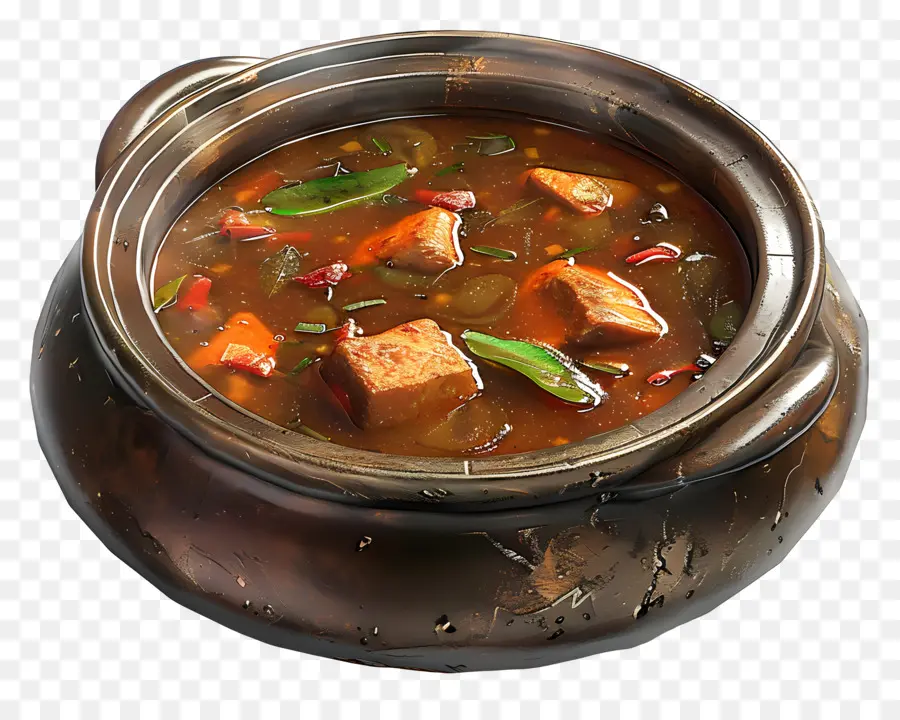 Prato De Sambar，Preto Pote PNG