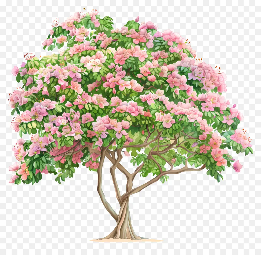 A árvore Floresce，Jacaranda Tree PNG