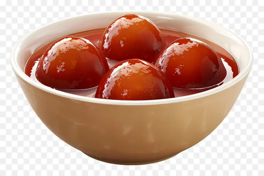 Gulab Jamun，Tigela PNG